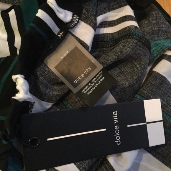 💋NWT Dolce Vita BoHo Jungle Striped Wide Leg Crop Jumpsuit - Picture 13 of 13